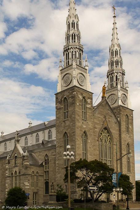 A Cathedral with metal roof