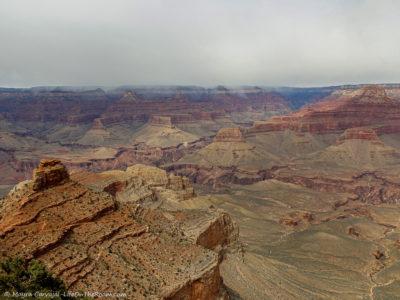 A river canyon