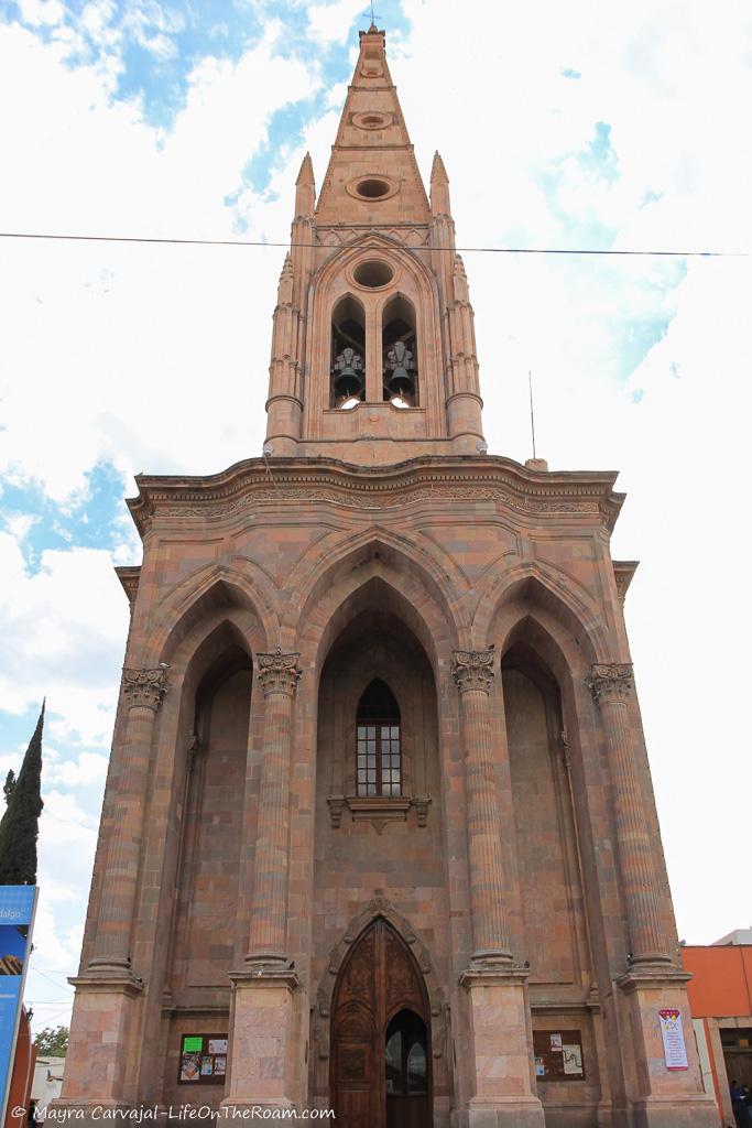 A church in Gothic and Neoclassical style