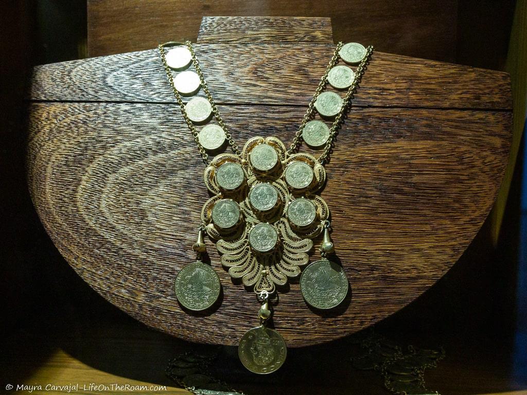 A highly elaborate necklace