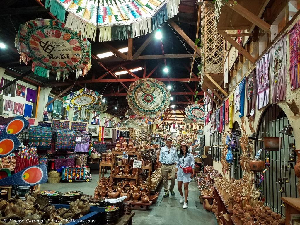 A store with handicrafts