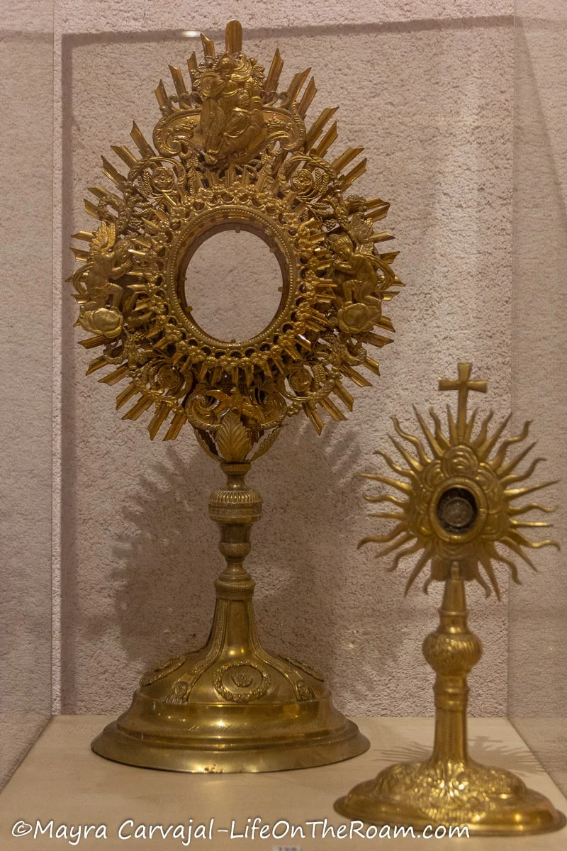 Gold-plated Liturgical objects